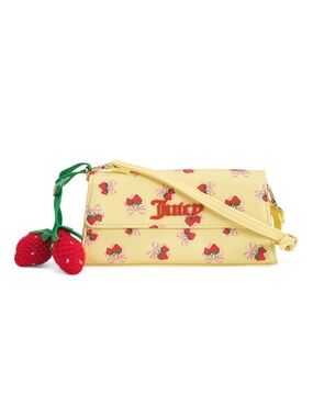 Juicy Couture Sweet Strawberry Crossbody Bag with Charm NWT